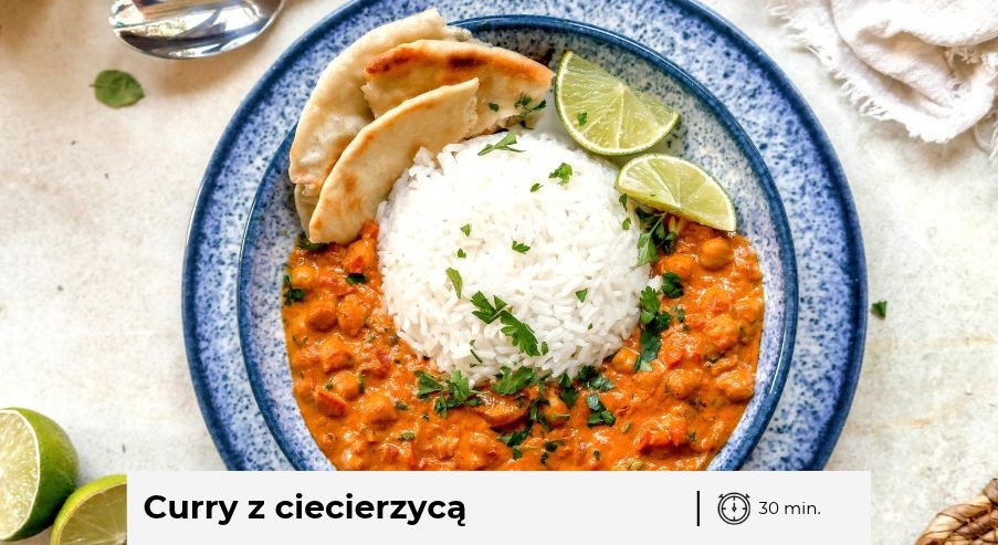 Curry z ciecierzycą – roślinne, proste i smaczne
