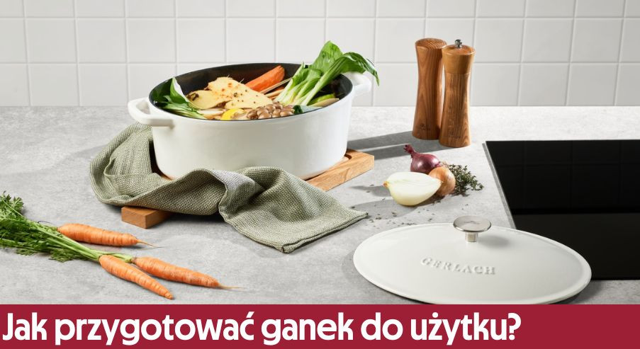 Jak przygotować ganek żeliwny emaliowany do użytku?