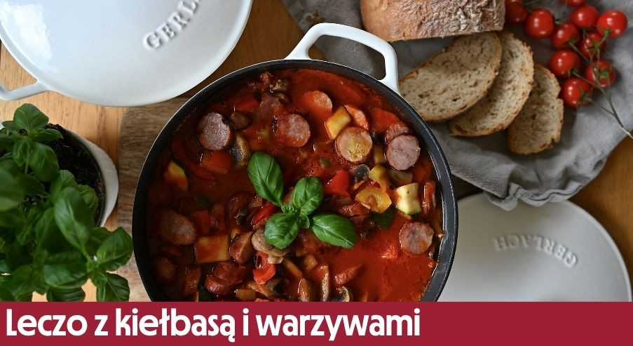 Leczo z kiełbasą i warzywami – obiad, który weźmiesz też do pracy