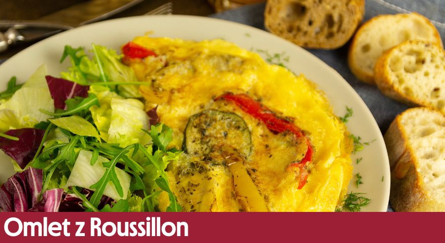 Omlet z Roussillon - przepis na danie inspirowane Francją