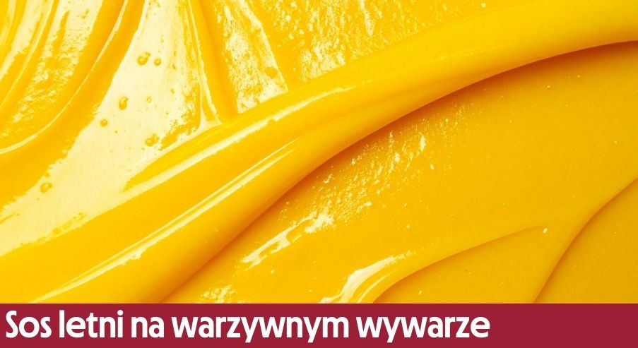 Sos letni na warzywnym wywarze – idealny nie tylko do warzyw