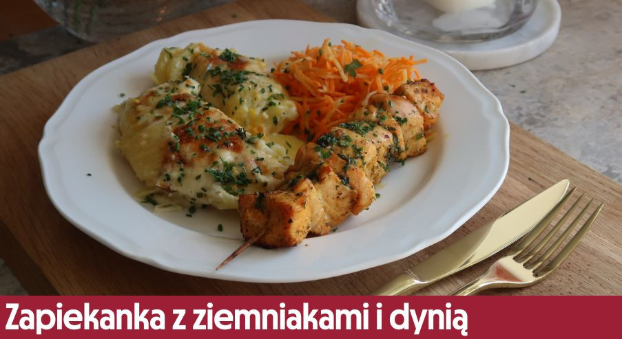 Zapiekanka z ziemniakami i dynią – smaczny i szybki pomysł!