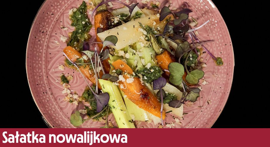 Sałatka nowalijkowa – ze świeżym dressingiem pomarańczowym
