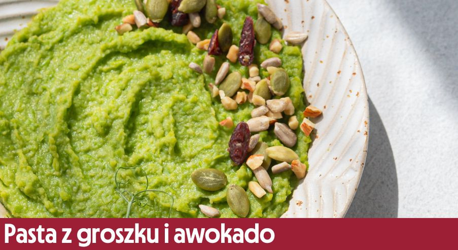 Pasta z groszku i awokado – idealna na kanapki!