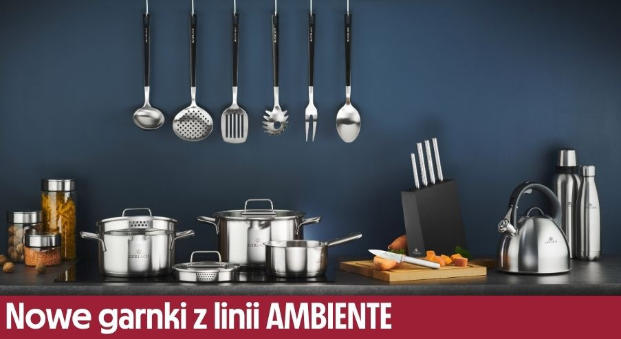 Nowe garnki z linii AMBIENTE – sprawdź nowe pojemności 7 i 10 l