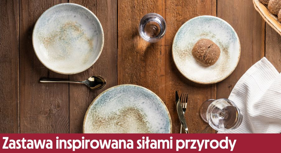 Poznaj zastawę stołową inspirowaną siłami przyrody! Kolorowe talerze BALANCE