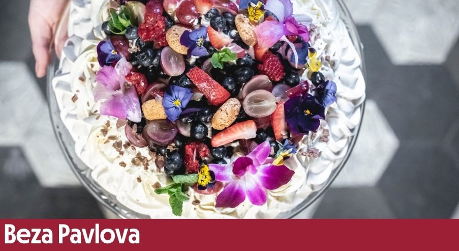 Beza Pavlova – deser niczym chmurka