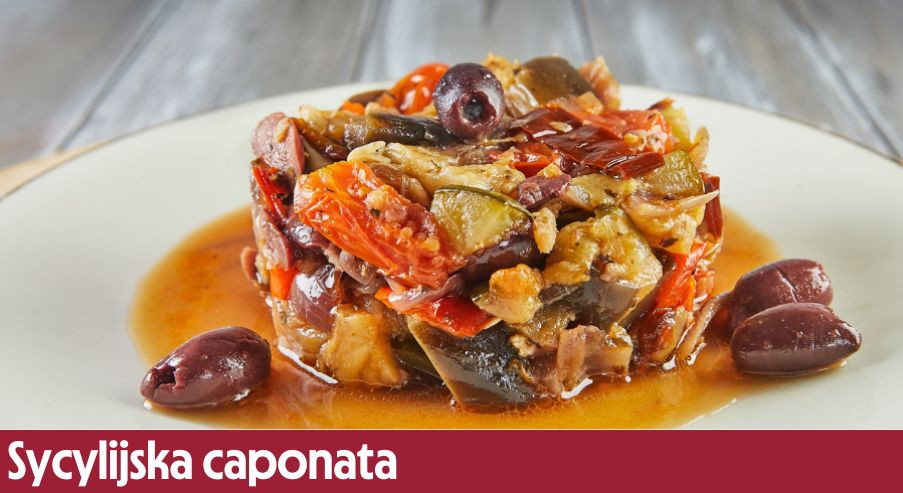 Sycylijska caponata – warzywny gulasz, idealny na obiad