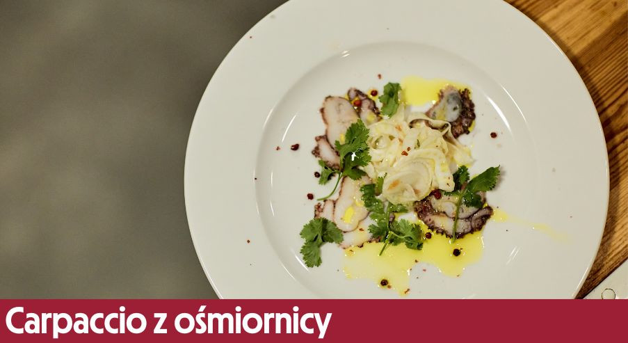 Carpaccio z ośmiornicy – ciekawa wersja popularnej przystawki