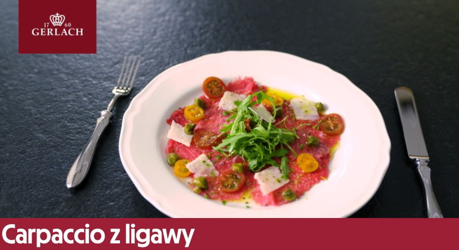 Carpaccio z ligawy – czemu warto je przygotować? Sprawdź przepis