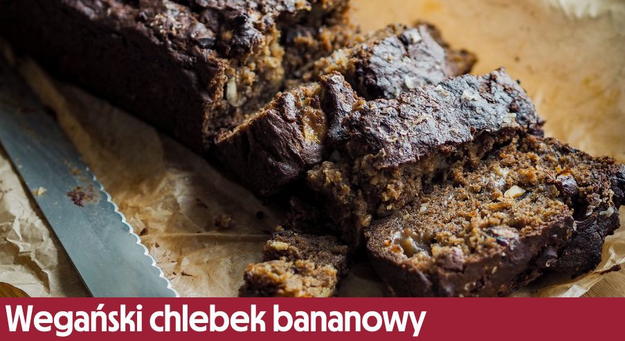 Wegański chlebek bananowy – z wysoką zawartością białka!
