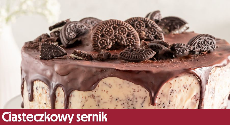 Ciasteczkowy sernik – pyszne ciasto na różne wydarzenia
