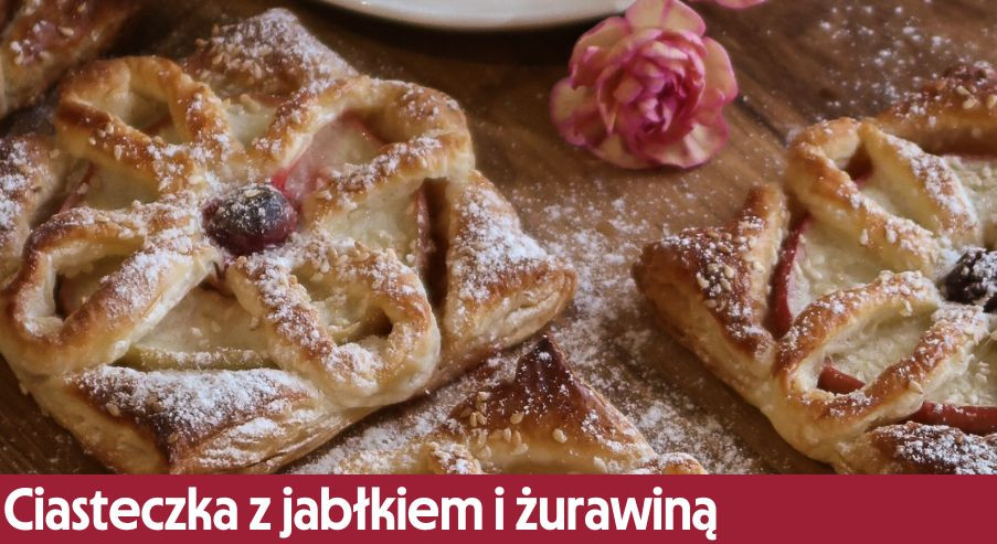 Ciasteczka z jabłkiem i żurawiną – szybkie i smaczne!