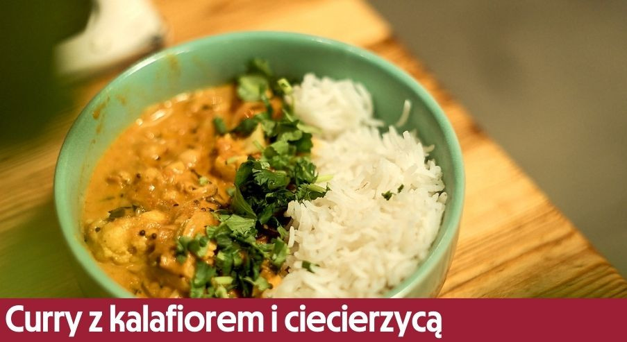 Curry z kalafiorem i ciecierzycą – wyrazisty obiad z Indii