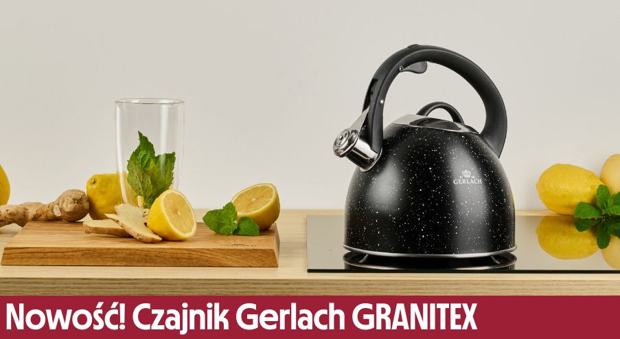Nowość! Czajnik Gerlach GRANITEX z efektem naturalnego kamienia