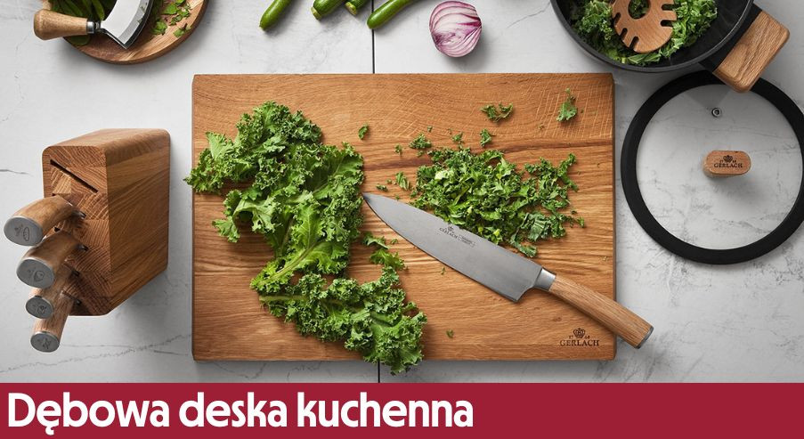 Dębowa deska kuchenna