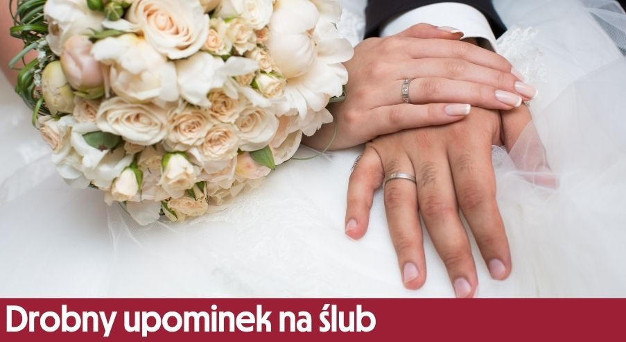Drobny upominek na ślub – co wręczyć młodej parze?
