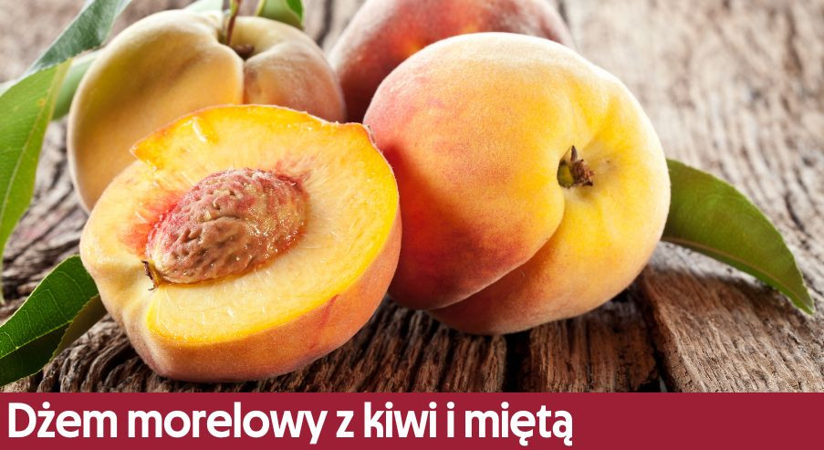 Dżem morelowy z kiwi i miętą – doskonały do kanapek i naleśników