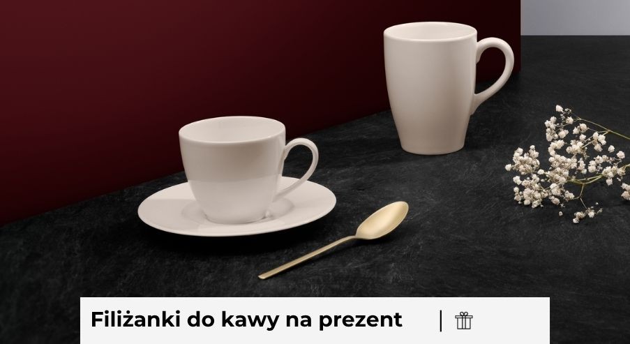 Czy filiżanki z porcelany do kawy na prezent to dobry pomysł?