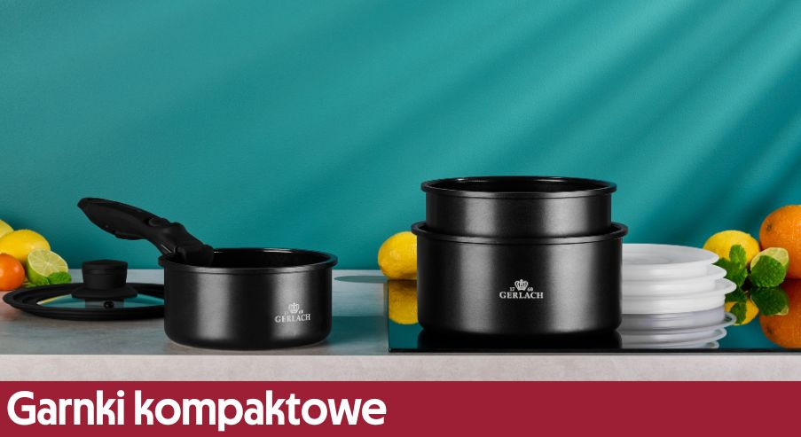 Garnki kompaktowe – wyposażenie kawalerki lub kampera