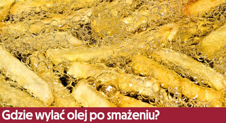 Gdzie wylać olej po smażeniu?