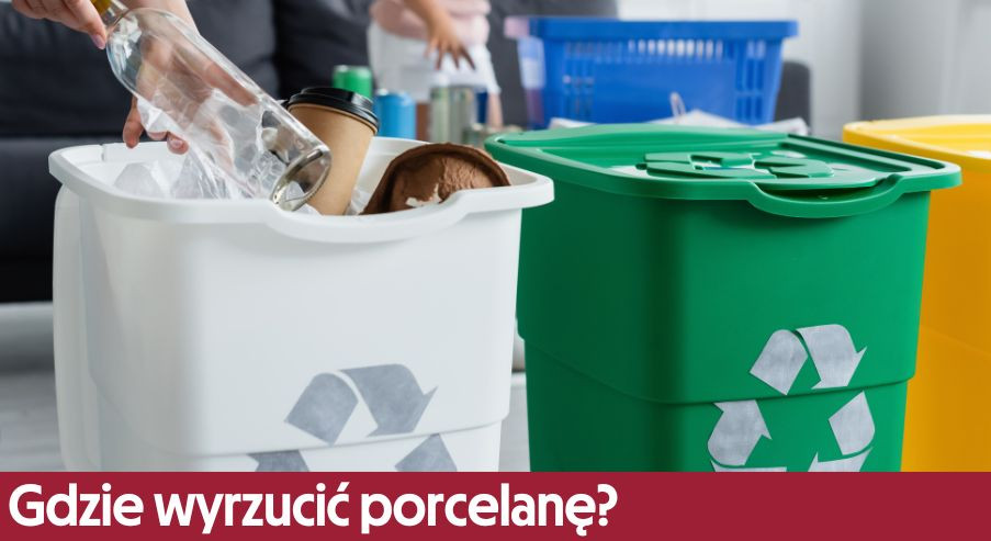 Gdzie wyrzucić porcelanę, a w tym talerze?
