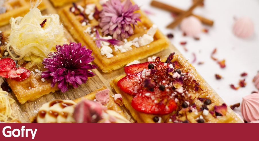 Gofry – ulubione przysmaki małych i dużych. Sprawdź przepisy!