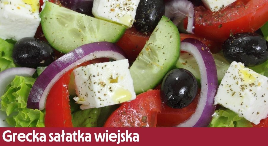 Grecka sałatka wiejska – pełny smaku lunch