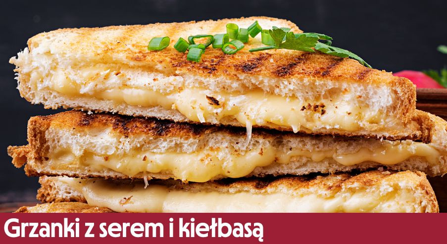 Grzanki z serem i kiełbasą – jak je przygotować na śniadanie?