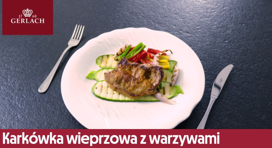 Karkówka wieprzowa z grillowanymi warzywami – sprawdź sposób Adama Borowicza!