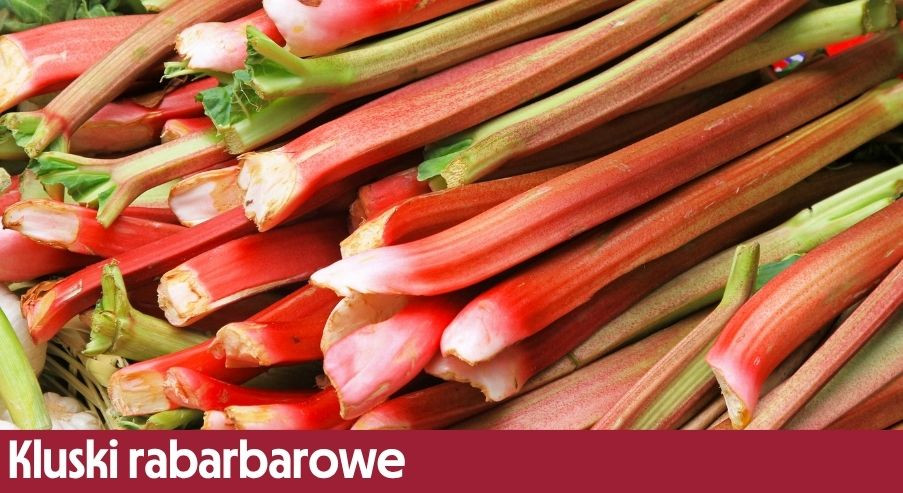 Kluski rabarbarowe – przepis na letni i słodki obiad