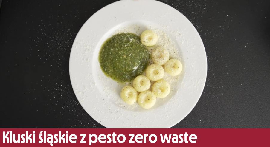 Kluski śląskie z pesto zero waste – przygotuj obiad bez marnowania!