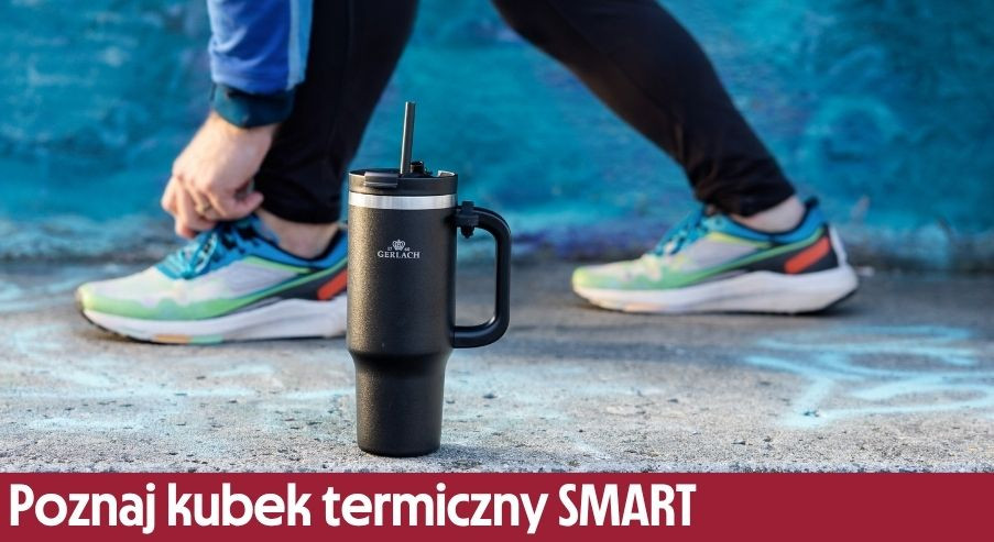 Dwa napełnienia to dzienna dawka nawodnienia. Poznaj kubek termiczny SMART!