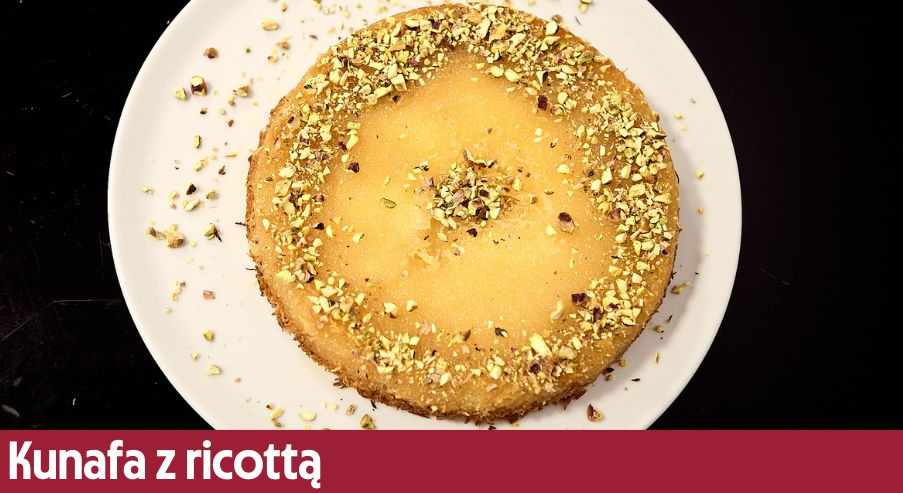 Kunafa z ricottą – wyborne ciasto na bazie sera