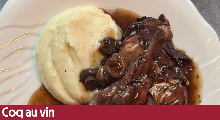 Coq au vin – kurczak we francuskim stylu