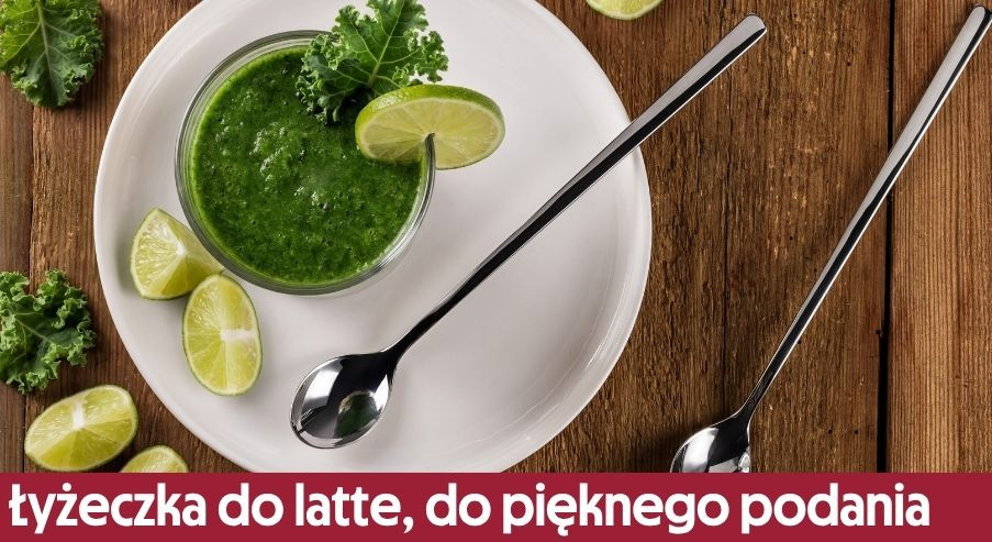 Łyżeczka do latte, do deseru, do pięknego podania. Nowość w linii MODERN