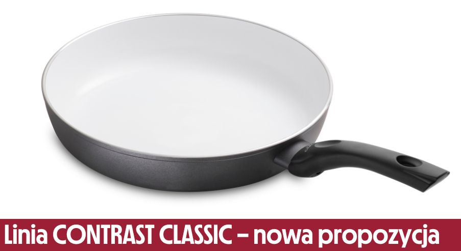 Linia CONTRAST CLASSIC – nowa propozycja wśród patelni