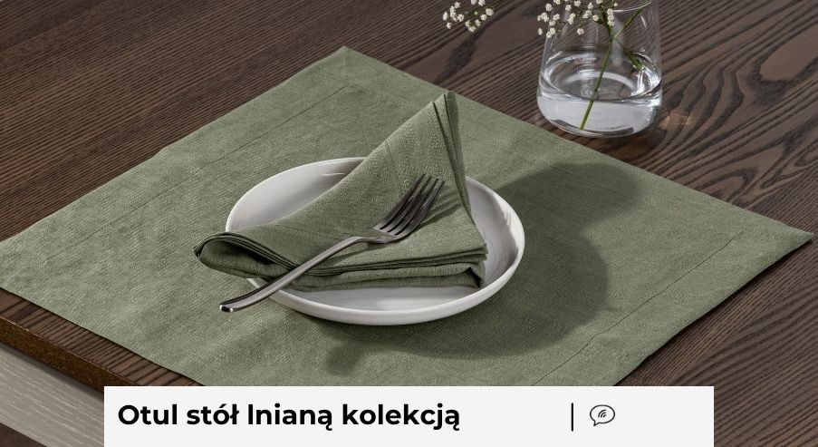 Otul stół lnianą kolekcją Gerlach. Odkryj nasze tekstylia stołowe