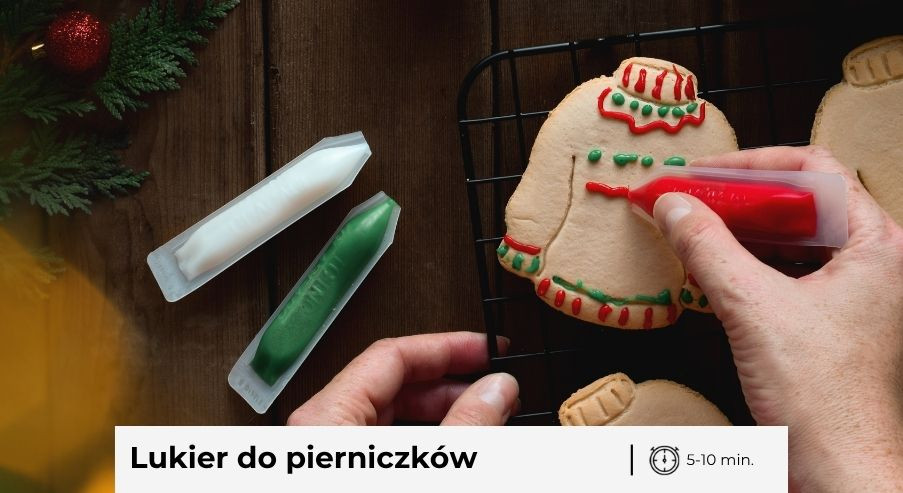 Jak zrobić lukier do dekoracji świątecznych pierniczków?