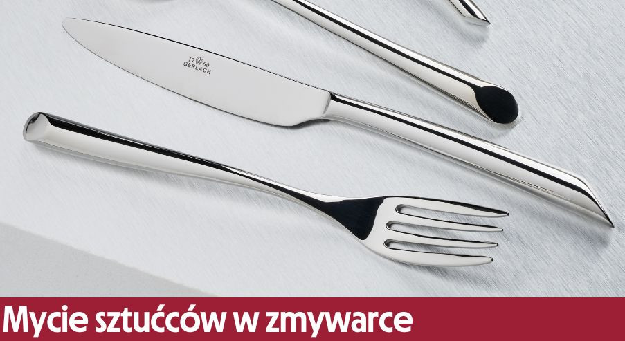 Mycie sztućców w zmywarce