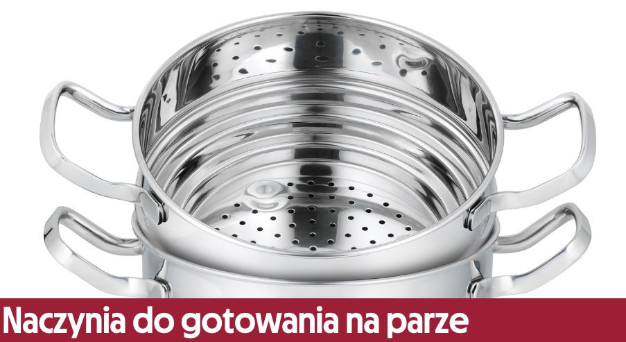 Naczynia do gotowania na parze