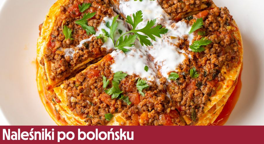 Naleśniki po bolońsku (Crespelle alla Bolognese) – przepis na obiad