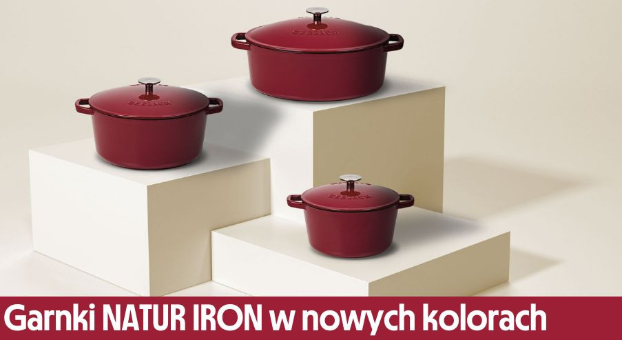 Poznaj garnki NATUR IRON w nowych wersjach kolorystycznych!