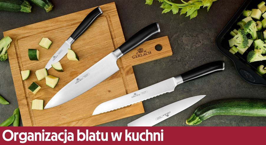 Organizacja blatu w kuchni - jak ładnie na nim poukładać?