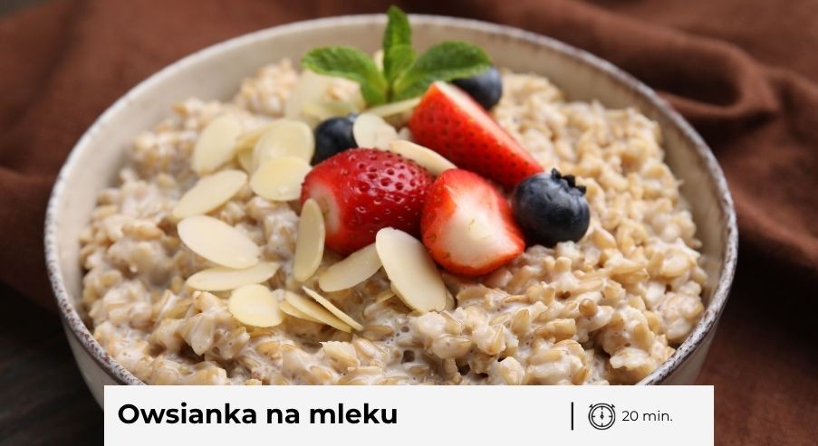 Jak przygotować owsiankę na mleku?