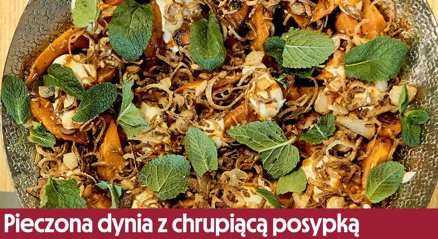 Pieczona dynia z chrupiącą posypką – jak ją zrobić?