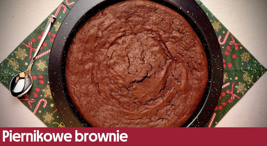 Piernikowe brownie – świąteczny rarytas bez mąki