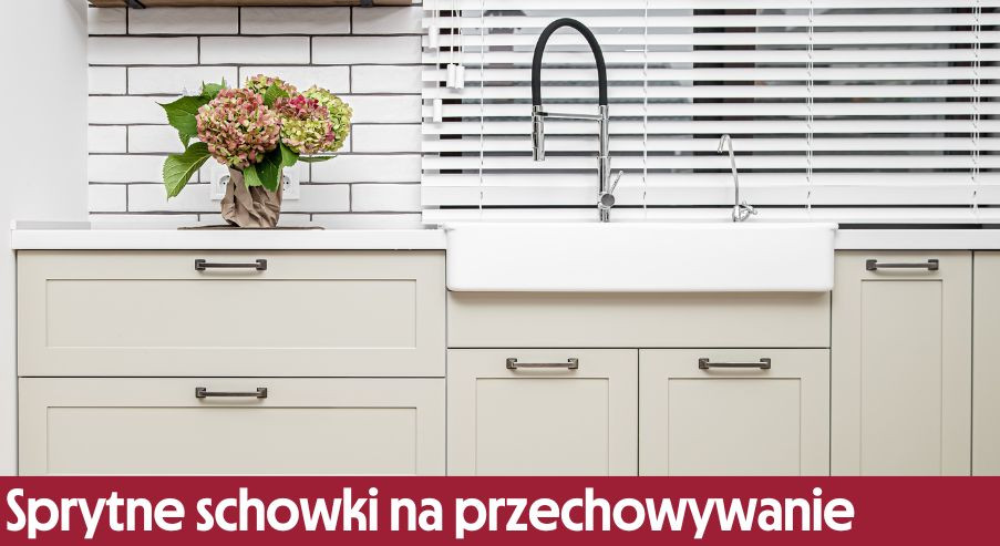 Sprytne schowki na przechowywanie w kuchni – poznaj je!