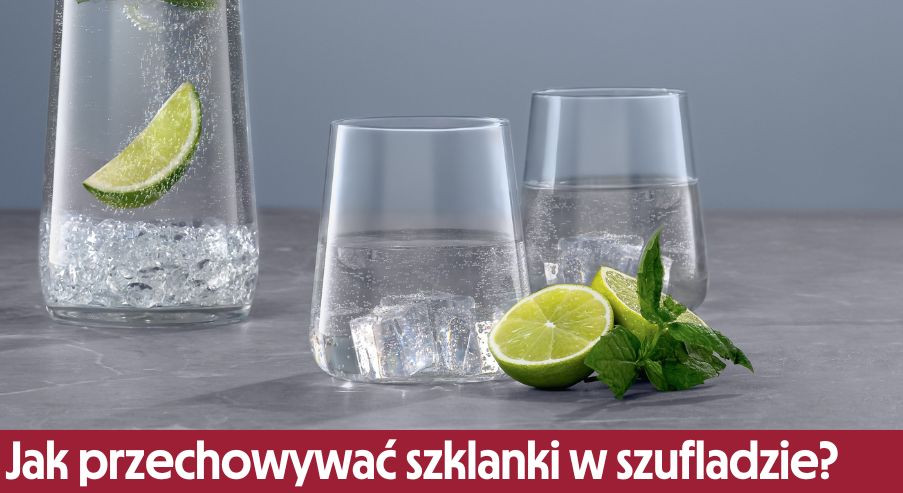 Jak przechowywać szklanki w szufladzie?