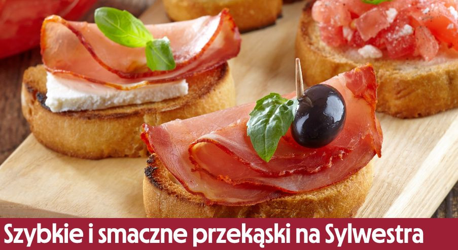 Szybkie i smaczne przekąski na Sylwestra – nasze propozycje!